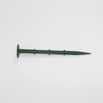 Clavijas de control de malezas de plástico verde