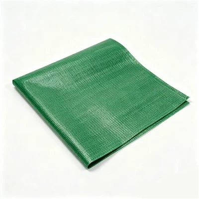 Hoja de tela cuadrada verde para control de malezas