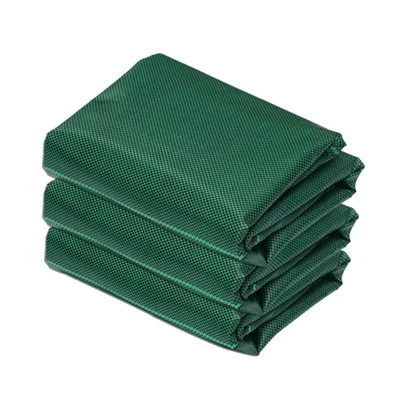 Hoja grande de tela verde para el control de malezas
