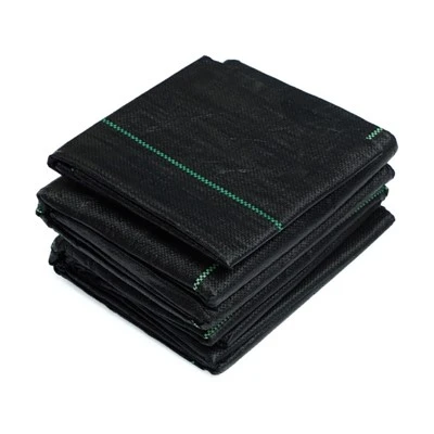 Hoja de tela mediana negra para control de malezas
