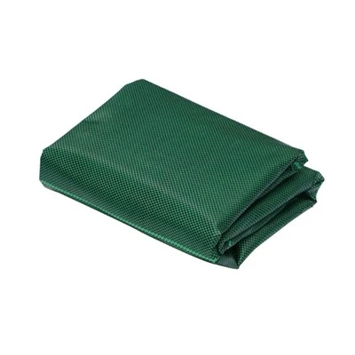 Hoja pequeña de tela verde para control de malezas